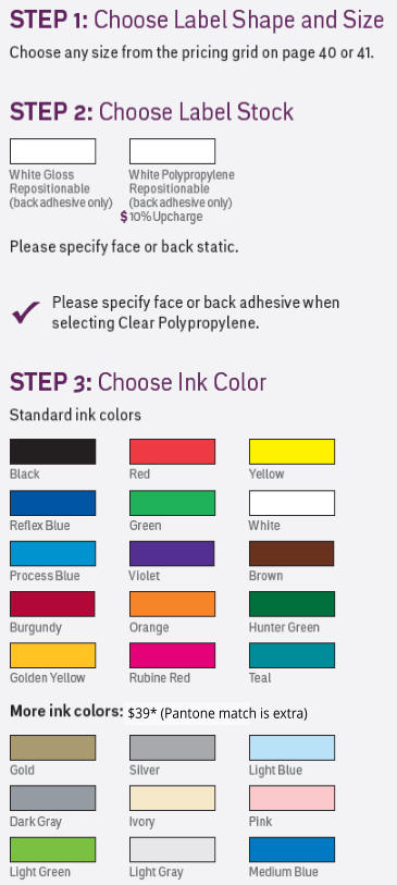$39* (Pantone match is extra)