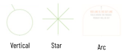 Vertical Star Arc