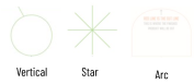 Vertical Star Arc
