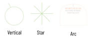 Vertical Star Arc
