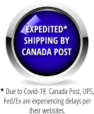 EXPEDITED* SHIPPING BY CANADA POST * Due to Covid-19. Canada Post, UPS, Fed/Ex are experiencing delays pertheir websites.