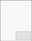 Digital blanks for letterheads with pop-out business cards or membership cards.