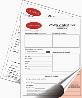 Carbonless Forms