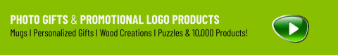 Photo Gifts & Promotional Logo Products Mugs I Personalized Gifts I Wood Creations I Puzzles & 10,000 Products!