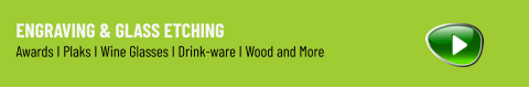 Engraving & Glass Etching  Awards I Plaks I Wine Glasses I Drink-ware I Wood and More
