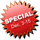 SPECIAL Dec. 3-15
