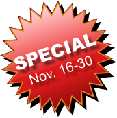 SPECIAL Nov. 16-30