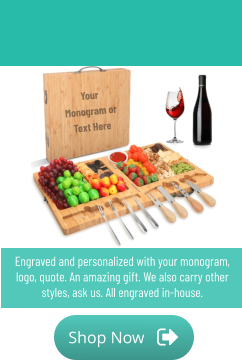 Shop Now Shop Now Engraved and personalized with your monogram, logo, quote. An amazing gift. We also carry other styles, ask us. All engraved in-house. YourMonogram orText Here