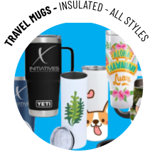 TRAVEL MUGS - INSULATED - ALL STYLES