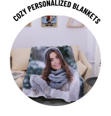 COZY PERSONALIZED BLANKETS