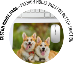 CUSTOM MOUSE PADS - PREMIUM MOUSE PADS FOR BETTER TRACTION