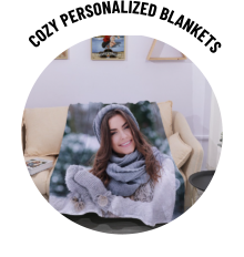 COZY PERSONALIZED BLANKETS