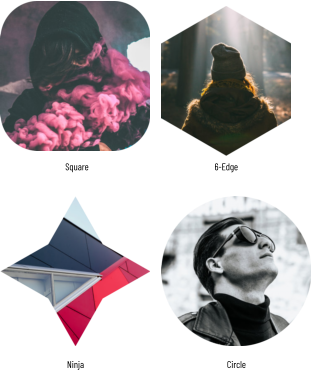 Square 6-Edge Ninja Circle