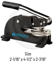 Size2-1/16” x 4-1/2” x 2-7/16”